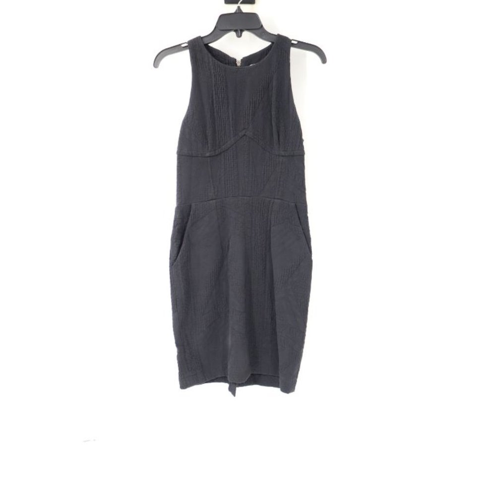 Sea New York‎ Midi Dress Women Size 2 Gauze Cotton Viscose Sleeveless Pockets